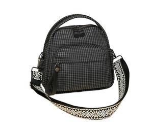 Generisch Borsa Donna Nylon 26 x 25 x 12 cm 277 G Borsetta A Tracolla Elegant Con | Manico Superiore E Cinturino Regolabile - Grande Capacità Per Università Viaggio Shopping Lavoro Feste Quotidiane
