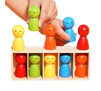 Generisch Bottle Colour Challenge Game, Giocattolo Educativo da Viaggio, Giochi di Abbinamento in Famiglia per Bambini | Per Viaggio Campeggio Vacanza Bambini Ragazzi Ragazze Famiglia Compagni