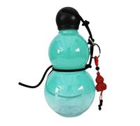 Generisch Bottle Gourd - Bottle Gourd Water Bottle | 800 ml Liquor Gourd Bottle Chinese Travel Water Bottle with Lid Chinese Gourd Flask Travel Water Bottle with Lid Hip Flask Gourd Beverage Container