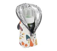 Generisch Bottle Heat Bag for Food, Bottle Heat Bag & Carry Bag, Portable Carry Bag with Shoulder Strap & Storage Compartment for Travel, Nursery & Breastfeeding Outdoor, b, see description
