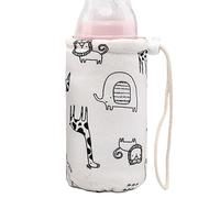 Generisch Bottle Sleeve - 5.9 Inch Kids Sleeve | Lambswool Cotton - Adjustable Soft Thermal Water Bottle Sleeve for Babies and Toddlers, Safe Daily Use and Practical Gift, l, see description, See