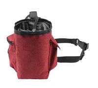Generisch Bouldering Chalk Bag - Chalk Bag Bucket, Chalk Storage Organiser with Vista Zip and Adjustable Waist Belt, Weight Lifting, Gymnastics Organiser Pack