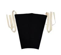Generisch Bouquet Carry Bag Canvas Lightweight Foldable 38 x 36.5 cm Reusable Cut Flower Bag Minimalist Bouquet Bag Florist Gift Market, black, Siehe Beschreibung