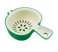 Generisch Bowl for cleaning with strainer, drain container, vegetable strainer, for use in the kitchen at home, for cooking, draining food, mixing, cleaning and camping