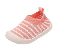 Generisch Boys Trainers Boys Girls Infant Trainers Non-Slip First 6 9 12 18 24 Months 1 2 3 4 Baby Wedding Shoes, pink, 5 UK Child