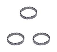 Generisch Bracelet for Turquoise Ore Bracelet Men's Bracelet A for Dad Husband and Bell Bracelet, One Size*3, Metal, No gemstone