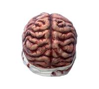 Generisch Brain Hat - Brain Shaped Hat | Put on Hat | Comfortable Slip Cap | Horror Design Costume Accessory for Women Adults Photo Prop Comedy Stage Performance Festival Birthday Haunted House