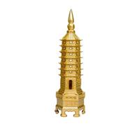 Generisch Brass Tower Sculpture, Tower Statue Souvenir Metal Figure Crafts