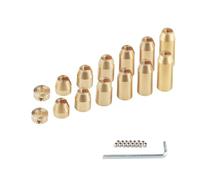 Generisch Brass Wheel Spoke Weights Set - Precision Balancing Tool for Motor | Refill Set for Balancing for Touring, Commuting on the Road and Workshop Maintenance, Robust