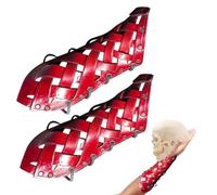 Generisch Brassards Médiévaux, Protège- Adjustable Cosplay | Brassard de cuir 2 pieces, protège, bracelet de médiéval pour fournitures de fête cosplay