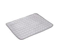 Generisch Breathable Cat Bed Mat with 4X More Material, Portable Washable for Indoor Outdoor Use Ideal as a Summer Bed for Cats (Grey, S)