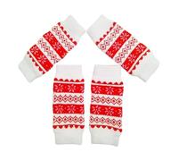 Generisch Breathable Leg Warmers with Integrated Elbow Protection for Active Dogs during Various Activities 4 Pieces (D, L)