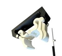 Generisch Broom Organiser - Mop Storage Holder System, Space-Saving Wall Holder for Cleaning Devices, Robust Household Tidy Accessories, Home, Living Room, Outdoor, Backyard