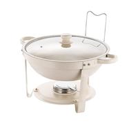 Generisch Buffet Chafing Dish Set | Party Dinner Plates with Clear Lid - Buffet Plates for Serving Food - for Wedding Parties, Banquets, Holidays, Christmas