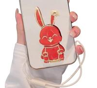 Generisch Bunny Mobile Phone Holder, Desktop Cute Bunny Phone Stand, Universal Mobile Phone Holder, for Birthday, Mother's Day, Easter