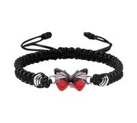 Generisch Butterfly Bracelets for Teen Girls, Adjustable Cord, Butterfly Bracelets for Women, Cute Butterfly Charm Bracelets England Bracelet, one size, Wire rope, No Gemstone