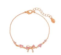 Generisch Butterfly Braclet - Heart Chain Jewellery, Trendy Butterflys Charm Link Wrist Accessory Elegant Style Perfect for Women Evening Party Dating Leisure Fashion Outfit, 17 cm / 6.69 Inches