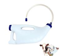 Generisch Calf Feeder - 4L Vertical Oral Drinking Bottle, Nursing Tube with Pacifier, Colostrum Medicine Bottle, for Lambs, Livestock, Veterinary Supplement
