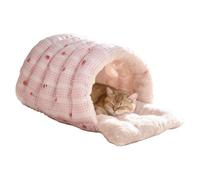 Generisch Cama para Gatos Con Cubierta | Saco De Extraíble Y Lavable,Cama para Gatos Semi-Cerrada Cubierta,para Hogar Cocina Dormitorio Balcón Apartamento Sueño Nocturno Descanso Diario