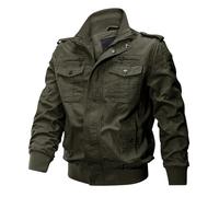 Generisch Camouflage Transition Jacket Men's Lightweight Cargo Jacket Thin Men's Fashion Camouflage Jacket with Zip Bomber Jacket Business Leisure Outdoor Jacket Breathable Military Tactical Jackets