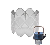 Generisch Camp Stove Windshield, Windshield for Campherds - Stainless Steel Folding Stove - Windscreen | Wind Protection Camping Accessories Adjustable Portable Wind Blocker for Pot Stand, Single