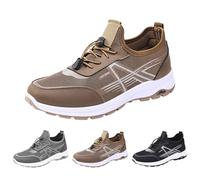 Generisch Campus Men's Jogging Shoes: Sports Shoes with Screw Lock Trainers Soft Sole Walking Shoes Non-Slip Training Shoes Cushioning Outdoor Shoes Classic Breathable Fitness Shoes, Brown3, 10 UK