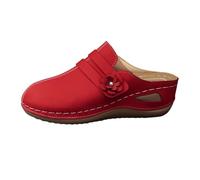 Generisch Canvas Shoes Women's Blue Large Sizes with Platform Headband and Open Toe Ice Hockey Shoes Women, red, 7 UK