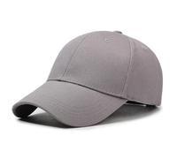 Generisch Cap Men Women Satin Lined Baseball Cap Exclusive Sports Strapback Hat for Men Versatile Unisex Dad Hat, gray, L