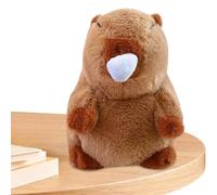 Generisch Capybara Realistic Cartoon Figure Soft Cute Water Pig Plush Toy for Girls to Cuddle and Decorate in Kids Room, Office, Cafe, Bookstore