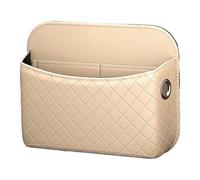 Generisch Car Bag, Adhesive Storage Holder Box, PU Leather Car for Between Seats, for Interior of Van, Truck and Automobile for Front and Back Seat for Doors