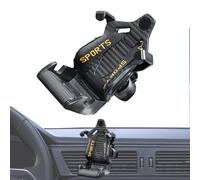 Generisch Car Phone Holder - High Hardness ABS | Air Vent Racing Seat-Shaped Car Mount with Automatic Adjustment | Sturdy and Practical Phone Holder for Navigation and Hands-Free Function