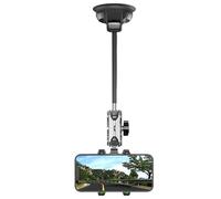 Generisch Car Phone Mount - Strong Suction Phone Tripod for Car Dashboard Rotating Camera Holder for Car, Recording, Driving POV, Social Media Content, Travel or Tuto