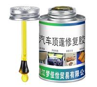 Generisch Car Roof Liner Repair Glue 100 ml Automotive Fabric Adhesive with Brush Inner Sofa PU Leather Repair for Car Dents Upholstery Durable Strong Binding, Easy to Use