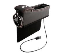 Generisch Car Seat Gap Organiser Between Seats Console Organiser - Gap Organization Cup Holder - Inner Pocket Organiser Prevent Stop Mobile Phone Wallet Key Card