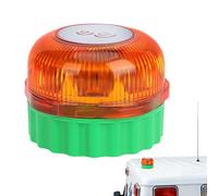 Generisch Car Strobe Light, Magnetic Safety Equipment, Vehicle Warning Light, for Trucks, Saloons, SUVs, Motorhomes, Drivers, Fleet Managers, Car Trips, Night Driving