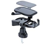 Generisch Car Support | 3.74 Inch Universal Phone Gate Ventilation Grill | ABS 360° Stable Safe | Hand Triangle Plug Hand Practical for Navigation Behavior