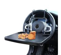 Generisch Car Table Foldable Car Tray for - Elegant Portable, Seat Shelf Desk, Portable for Dining Writing, Working in the Car with Phone Groove | Multipurpose Outdoor Indoor Utility