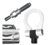 Generisch Car Tow Hook, Car Pull Ring | Styling Round Shape Car Pull Hook | Car Exterior Accessories, Front Bumper Trailer Ring, Car Decoration for Most Vehicles