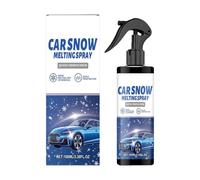 Generisch Car Windscreen - 100 ml Vehicle Snow Melting Agent - Windscreen Ice Remover | For Motorhomes Winter Travellers Commuter Road Trips Overnight Parking Fleet Manager