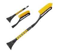 Generisch Car Windscreen Ice Scraper - Extendable and Removable Ice Scraper, Removable Snow Brush - For Winter Car Roof Bonnet Doors Windows SUV Van Truck