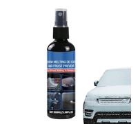 Generisch Car Windscreen Spray 100 ml Quick Effective Snow Remover Defroster Winter Snow Melting Liquid For Winter Drivers Vehicles Trucks Motorhomes SUV Window Glass