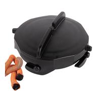 Generisch Caravan Duct Cover, Caravan Duct Cover, Waste Valve, RV Hose End Sewage Caps, Leak-Proof, Heavy Duty Waste Water Hose System Caps for Motorhome Trailers