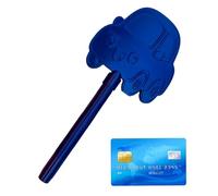 Generisch Card Holder, Contactless Payment, Car Shape Card Holder Stick, for Men, Travellers, Students, Technology Lovers, Excursions, Shopping, Parking, Gas Station, 4, Siehe Beschreibung, See