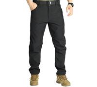 Generisch Cargo Trousers, Waterproof Men's Lightweight Tactical Trousers, Outdoor Hiking Trousers, Work Trousers with Side Pockets, Breathable Wind Protection, Trekking Trousers, Functional Trousers