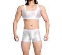 Generisch Carnival Costume Men's Full Body Suit - Tight Bodysuit, Elastic & Comfortable, Party Outfit Catsuit for Carnival, Cosplay, Festival