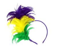 Generisch Carnival Headband - Colourful Headpiece | Party Headband Costumes and Dance Events | For Women Ladies For School Events Family Reunions, Elegant Party Accessory, New Year's Eve