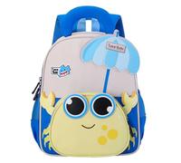 Generisch Cartoon Little Crab Cute Kids Backpack for 3-6 Years Old Boys Girls and Versatile Nursery School Backpack, lightblue, Einheitsgröße, Travel Backpacks