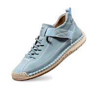 Generisch Casual Hiking Shoes for the Hand, Flexible, Soft Sole, Comfortable, Flat Slippers for Everyday Weight, Breathable Design, sky blue, 12 UK