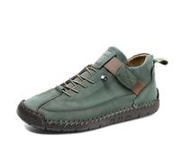 Generisch Casual Hiking Shoes for the Hand, Flexible, Soft Sole, Comfortable, Flat Slippers for Everyday Weight, Breathable Design, Army Green, 8.5 UK