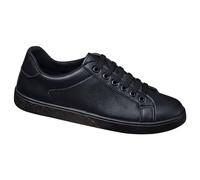 Generisch Casual Shoes Men's Trainers Men's Leather Black Men's Shoes Lightweight Business Shoes Comfortable Hiking Shoes Non-Slip Slip On Barefoot Shoes Waterproof Work Shoes Low Shoes, N A, 10 UK